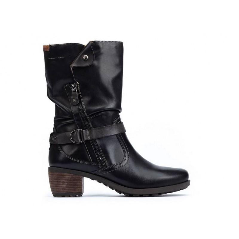 PIKOLINOS VICAR W0V-9666 ANKLE BOOTS BLACK