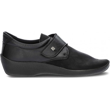 ELASTIC ARCOPEDIC SHOES A4421 BLACK