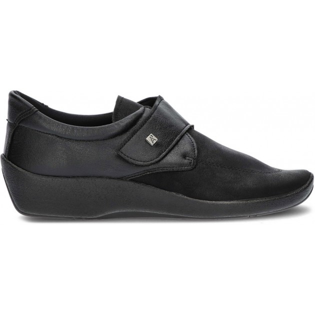 ELASTIC ARCOPEDIC SHOES A4421 BLACK