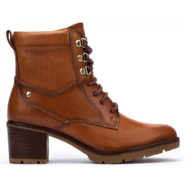 PIKOLINOS PLAIN BOOTS W7H-8938 BRANDY PIKOLINOS PLAIN BOOTS W7H-8938 BRANDY
