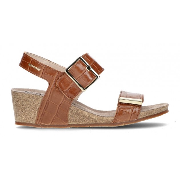 MEPHISTO MORGANA SANDALS HAZELNUT