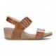 MEPHISTO MORGANA SANDALS HAZELNUT