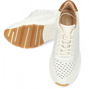 CLARKS TIVOLIGRACE SNEAKERS WHITE