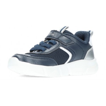 GEOX J ARIL J16DMA SNEAKERS NAVY