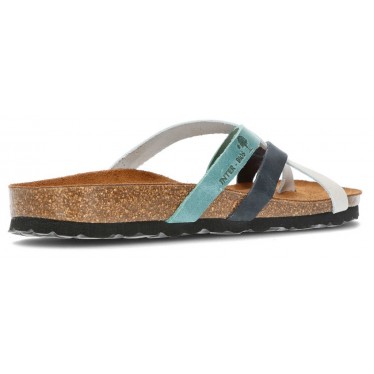 COLOR MIX INTERBING SANDALS JEANS