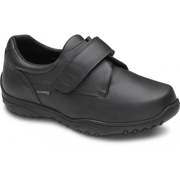 CALZAMEDI SHOES WITH VELCRO 2090 NEGRO