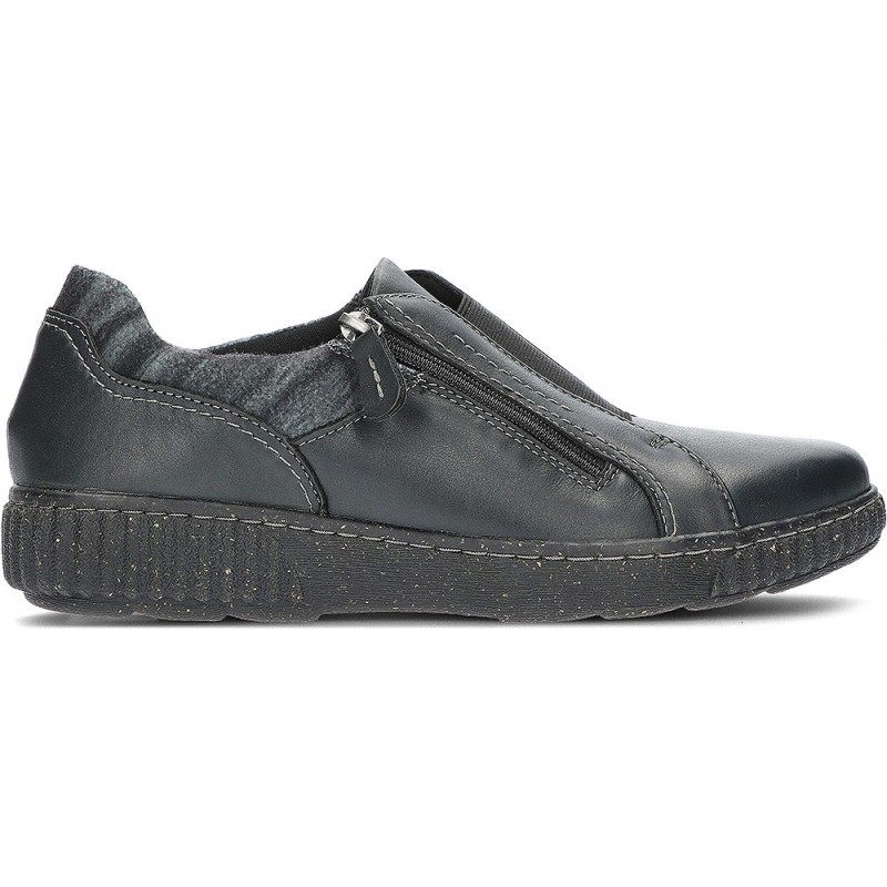 CLARKS CAROLINE COVE SHOES BLACK