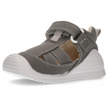 Sandals BIOMECANICS CANVAS BABY AZAI GRIS