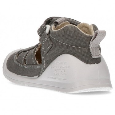 Sandals BIOMECANICS CANVAS BABY AZAI GRIS