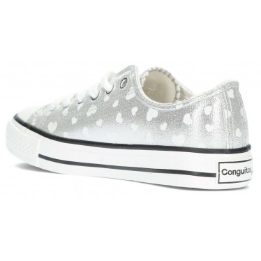 SHINY CONGUITO SNEAKERS 28390 PLATA