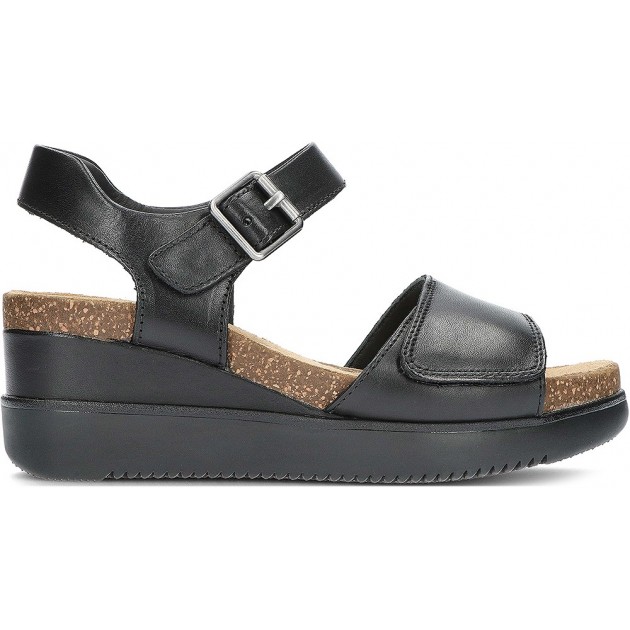 CLARKS LIZBY SANDALS BLACK