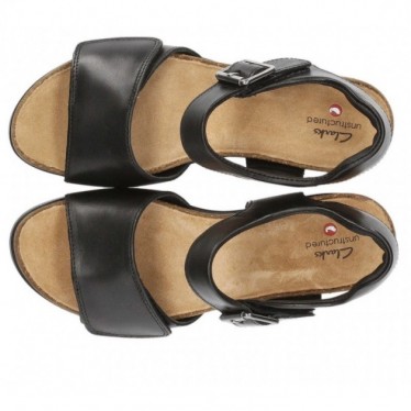 CLARKS LIZBY SANDALS BLACK