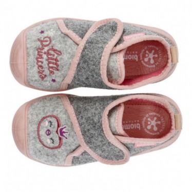 BIOMECANICS BABY SLIPPERS BIOHOME 211162 GRIS