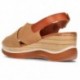 SANDALS PAULA URBAN 3-300 NABUK TABACO