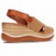 SANDALS PAULA URBAN 3-300 NABUK TABACO