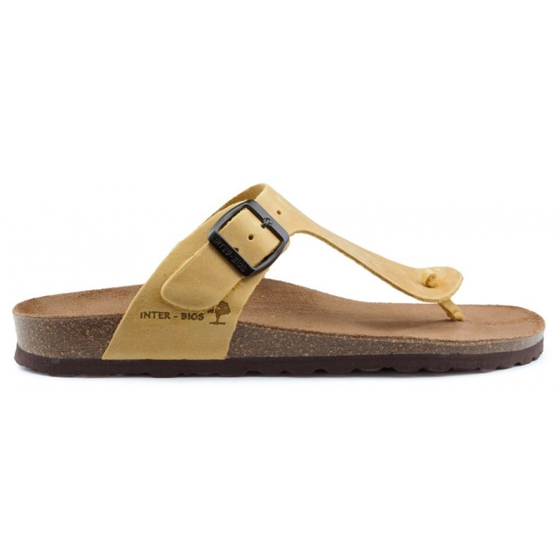 INTERBIOS DAYIS PEREAS sandals MOSTAZA