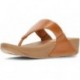 FITFLOP SANDALS LULU LEATHER TOEPOST TAN
