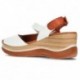 SANDALS PAULA URBAN 3-415 BANGLA SAFARI BLANCO