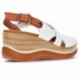 SANDALS PAULA URBAN 3-415 BANGLA SAFARI BLANCO