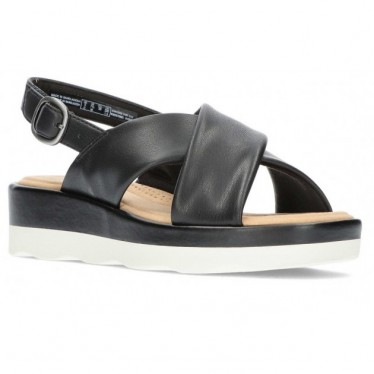 CLARKS CLARA COVE SANDALS BLACK