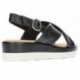 CLARKS CLARA COVE SANDALS BLACK