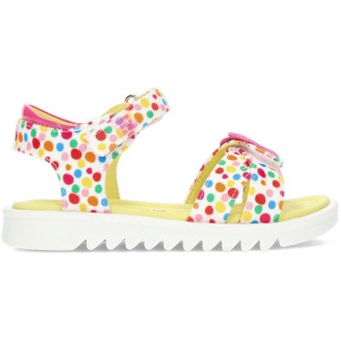 GARVALIN POLKA DOTS SANDALS 222946 BLANCO