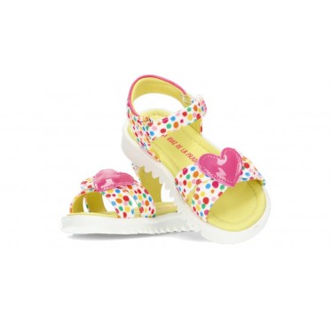 GARVALIN POLKA DOTS SANDALS 222946 BLANCO