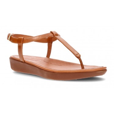 FITFLOP TIA TOE THONG SANDALS CARAMEL