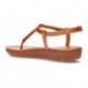 FITFLOP TIA TOE THONG SANDALS CARAMEL