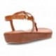 FITFLOP TIA TOE THONG SANDALS CARAMEL