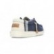 DUDE WALLY LINEN SHOES NAVY