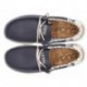 DUDE WALLY LINEN SHOES NAVY