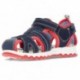 SANDALS GARVALIN 222805-A NAVY_RED