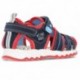 SANDALS GARVALIN 222805-A NAVY_RED