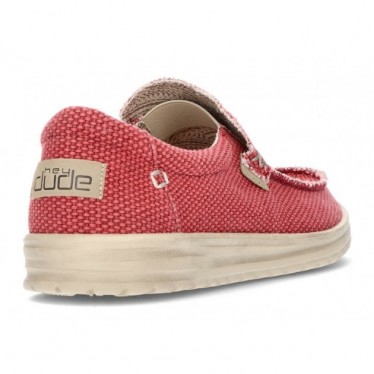 SHOES DUDE MIKKA 150301 POMPEIAN_RED