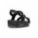 FITFLOP LULU ADJUSTABLE BACK-STRAP SANDALS BLACK