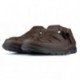 MEPHISTO KENNETH SANDALS DARK BROWN