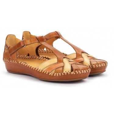 SANDALS PIKOLINOS VALLARTA 655-0732C5 BRANDYBL