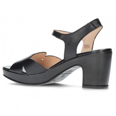 SANDALIA WONDERS F5880 PERGAMENA NEGRO