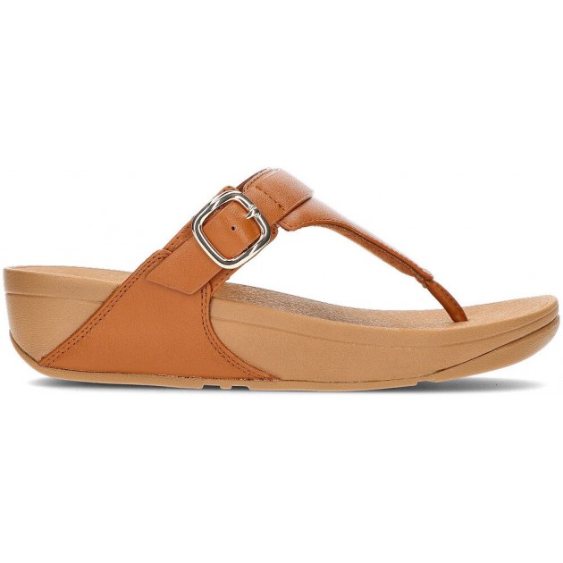 LULU ADJUSTABLE FITFLOP SANDALS TAN