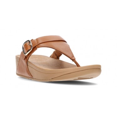 LULU ADJUSTABLE FITFLOP SANDALS TAN