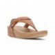 LULU ADJUSTABLE FITFLOP SANDALS TAN