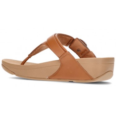 LULU ADJUSTABLE FITFLOP SANDALS TAN