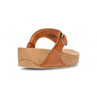 LULU ADJUSTABLE FITFLOP SANDALS TAN