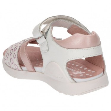 ASTRID GIRLS BIOMECANICS LEATHER SANDALS BLANCO