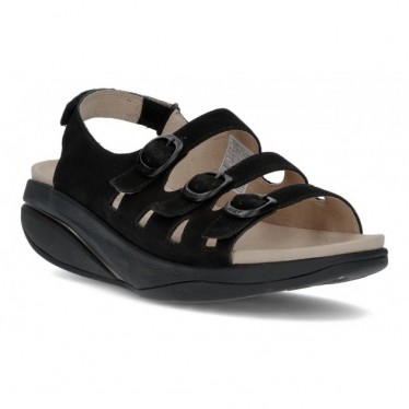 MBT KORA W SANDALS BLACK_NUBUCK