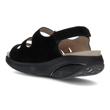 MBT KORA W SANDALS BLACK_NUBUCK