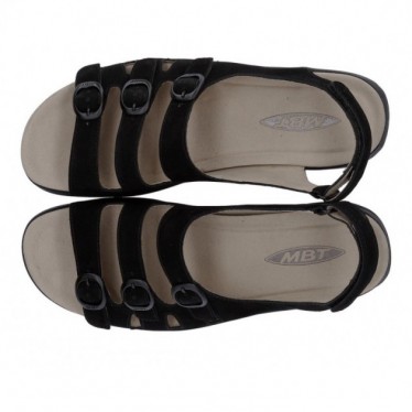 MBT KORA W SANDALS BLACK_NUBUCK