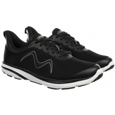 WOMEN'S MBT SPEED 1200 LACE UP SNEAKERS BLACK
