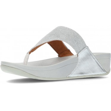 SANDALS FITFLOP LULU GLITZ ET8 SILVER